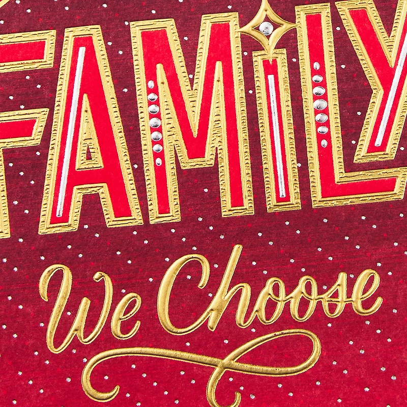 Friends Are the Family We Choose Christmas Card for only USD 5.99 | Hallmark