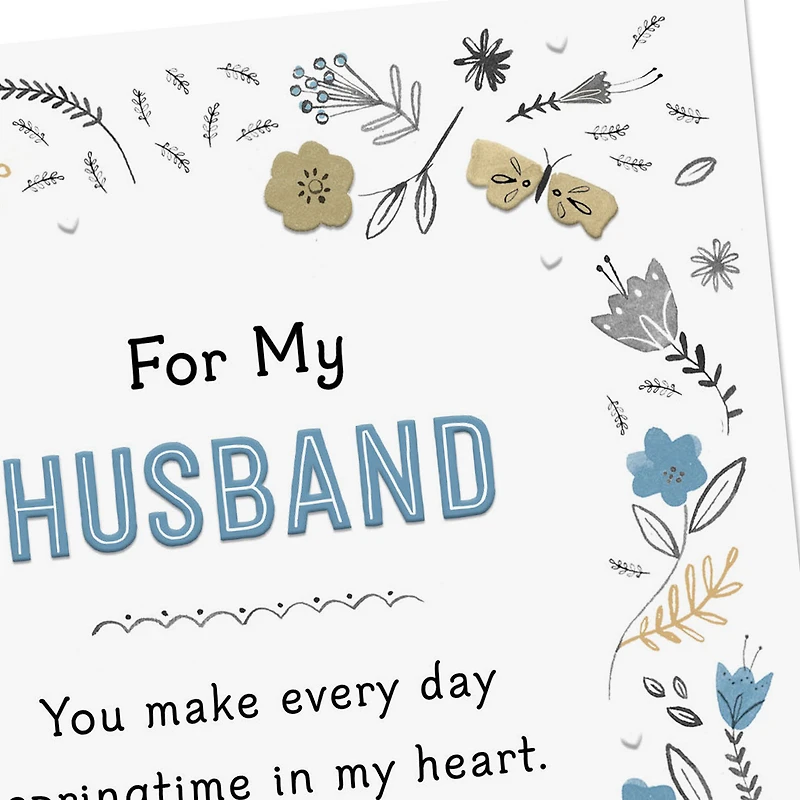 You Make Every Day Springtime Love Card for Husband for only USD 3.99 | Hallmark