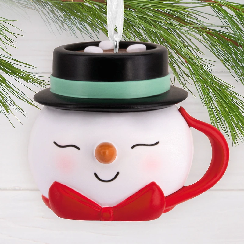 Snowman Mug Hallmark Ornament for only USD 14.99 | Hallmark