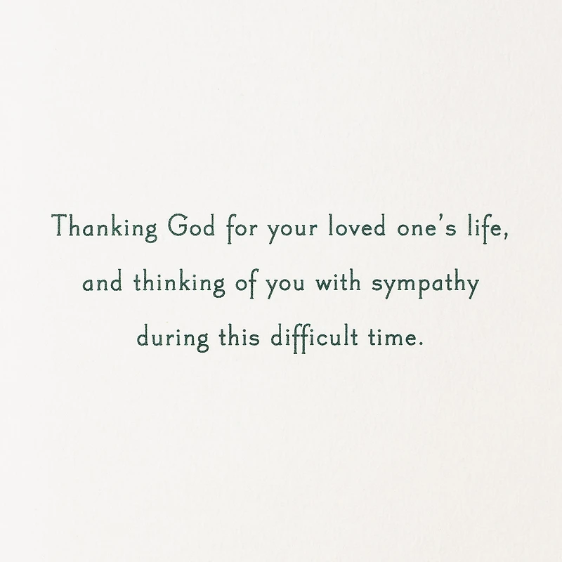 Lasting Gifts of a Beautiful Life Religious Sympathy Card for only USD 4.59 | Hallmark