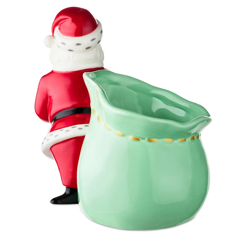 Santa With Toy Bag Candy Dish, 7" H for only USD 42.99 | Hallmark