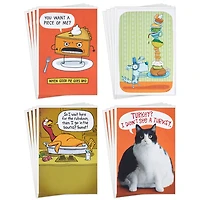 Big Slice of Gratitude Assorted Funny Thanksgiving Cards, Pack of 16 for only USD 10.99 | Hallmark