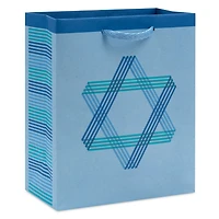 6.5" Star of David on Blue Small Hanukkah Gift Bag for only USD 2.49 | Hallmark