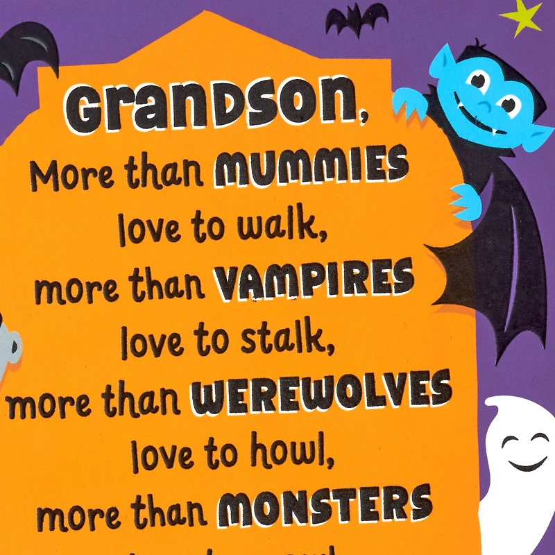 Love You More Than You Know Halloween Card for Grandson for only USD 2.00 | Hallmark