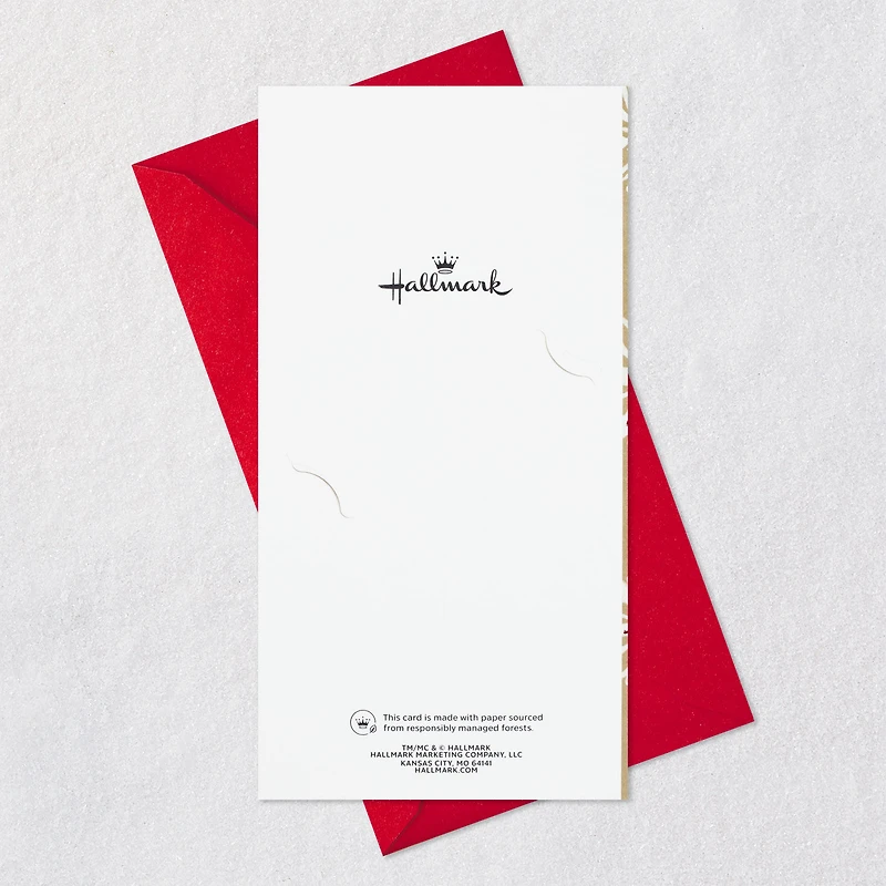 Snowflakes on Tan Money-Holder Christmas Cards, Pack of 6 for only USD 6.99 | Hallmark