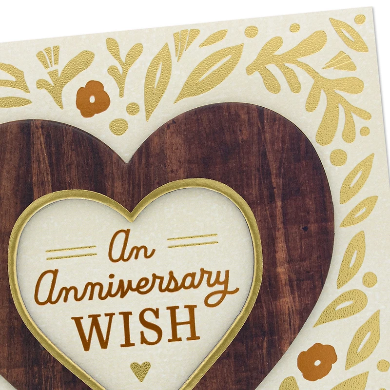 A Time to Remember Anniversary Card with Photo Frame Magnet for only USD 8.99 | Hallmark