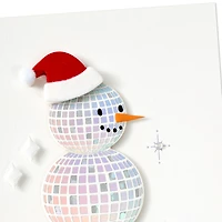 Disco Ball Santa Snowman Christmas Card for only USD 7.59 | Hallmark