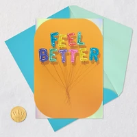 Feel Better Balloons Blank Get Well Card for only USD 4.59 | Hallmark
