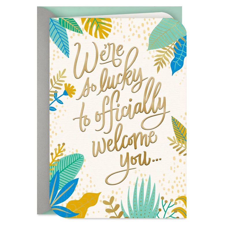 Welcome to the Family Wedding Card for only USD 3.99 | Hallmark