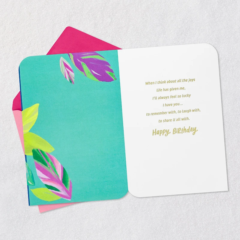 Lucky to Share It All With You Birthday Card for Sister for only USD 6.59 | Hallmark