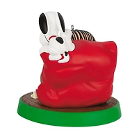 The Peanuts® Gang Christmas Is...Watching Holiday Movies Together Ornament for only USD 24.99 | Hallmark