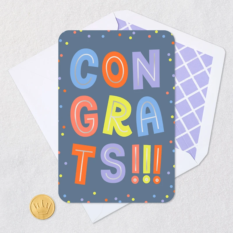 How Exciting Congratulations Card for only USD 2.99 | Hallmark