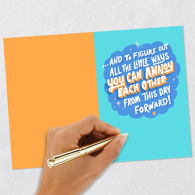 You've Only Just Begun Funny Wedding Card for only USD 4.49 | Hallmark