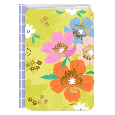 Colorful Flowers on Green Blank Card for only USD 2.99 | Hallmark