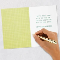 Still Sitting Next to Each Other Funny Anniversary Card for Couple for only USD 4.49 | Hallmark