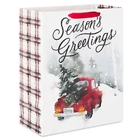 13" Antique Truck in Snow Large Christmas Gift Bag for only USD 4.49 | Hallmark