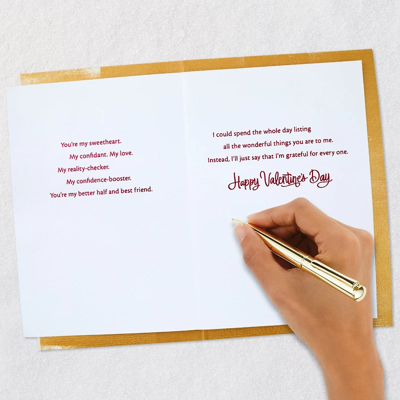 You're More Than Just a "Valentine" Valentine's Day Card for Husband for only USD 7.99 | Hallmark