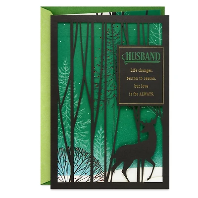 Our Love Is for Always Christmas Card for Husband for only USD 6.59 | Hallmark