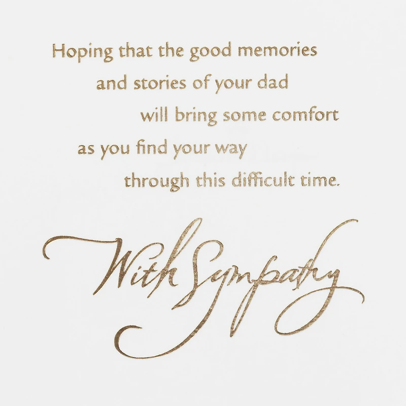 Memories and Stories Sympathy Card for Loss of Dad for only USD 5.59 | Hallmark