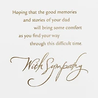 Memories and Stories Sympathy Card for Loss of Dad for only USD 5.59 | Hallmark