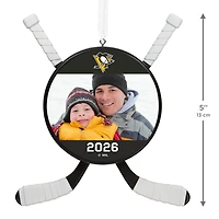 NHL Pittsburgh Penguins® Hockey Personalized Ornament, Custom Photo and Text for only USD 30.99 | Hallmark