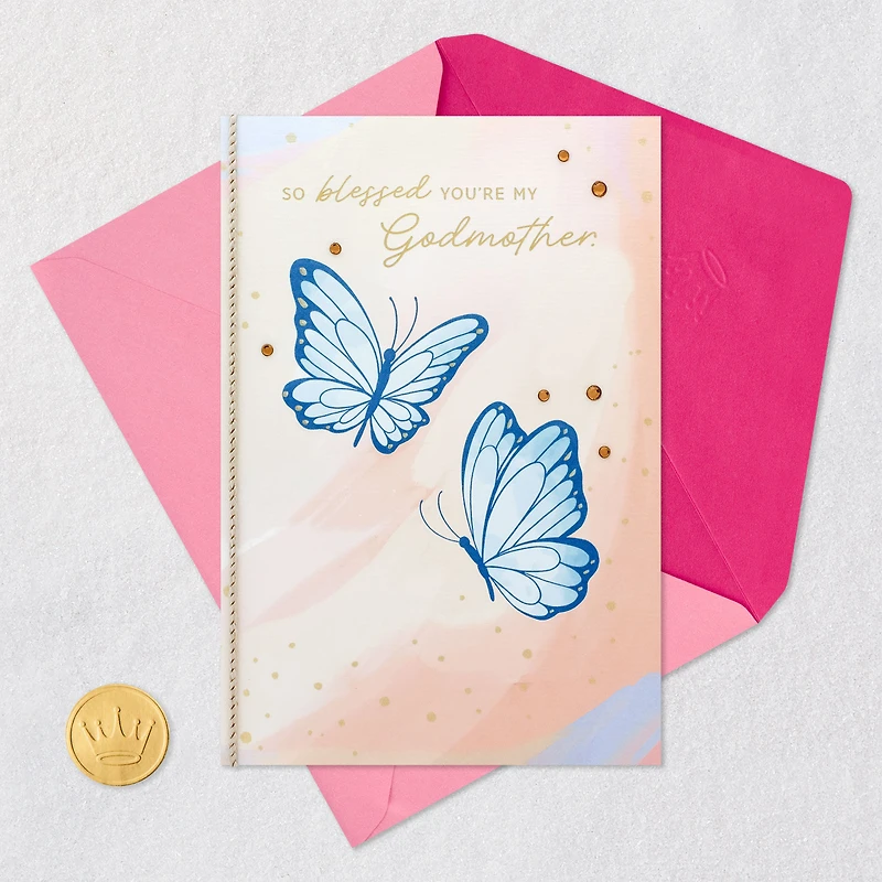 So Blessed By You Birthday Card for Godmother for only USD 6.99 | Hallmark