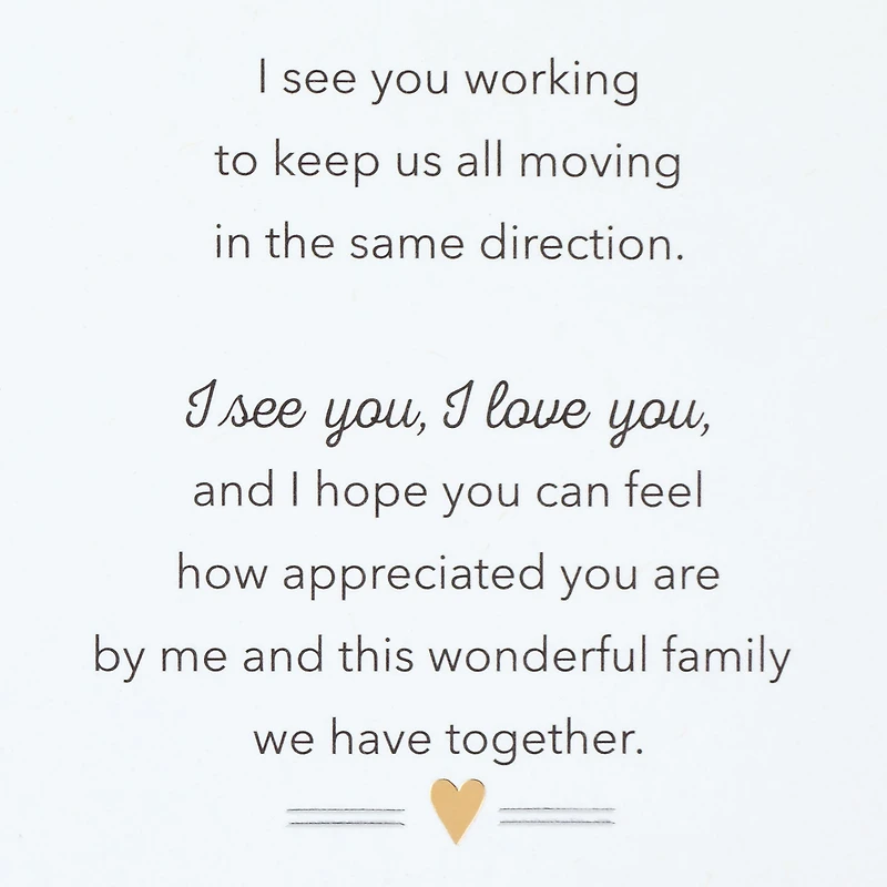 I See You and All You Do Father's Day Card for Husband for only USD 5.99 | Hallmark
