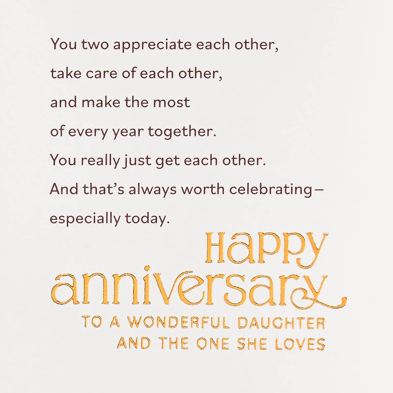 Love You Each, Love You Together Anniversary Card for only USD 5.99 | Hallmark