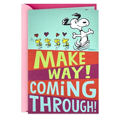 Peanuts® Snoopy and Woodstock Hugs and Kisses Pop-Up Mother's Day Card for only USD 6.99 | Hallmark