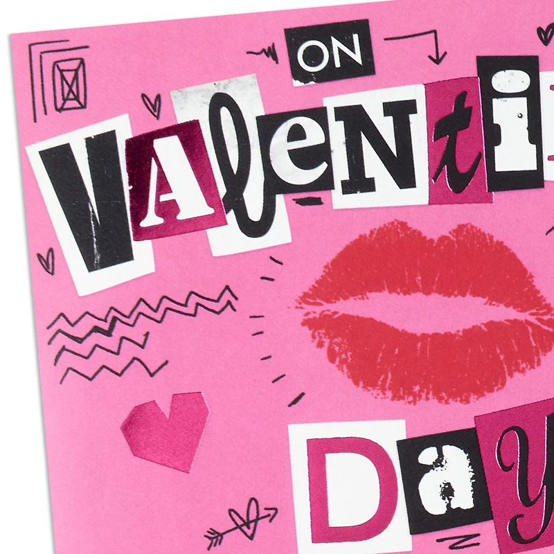 Mean Girls Wear Pink Burn Book Funny Pop-Up Valentine's Day Card for only USD 5.99 | Hallmark