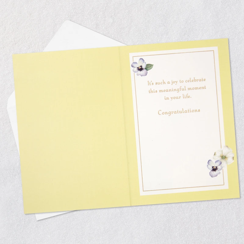 Marjolein Bastin Celebrating this Meaningful Moment Congratulations Card for only USD 5.59 | Hallmark