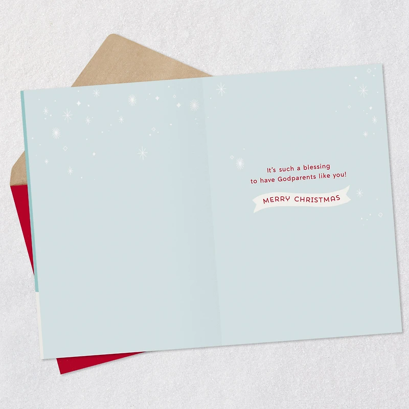 Such a Blessing Christmas Card for Godparents for only USD 3.99 | Hallmark