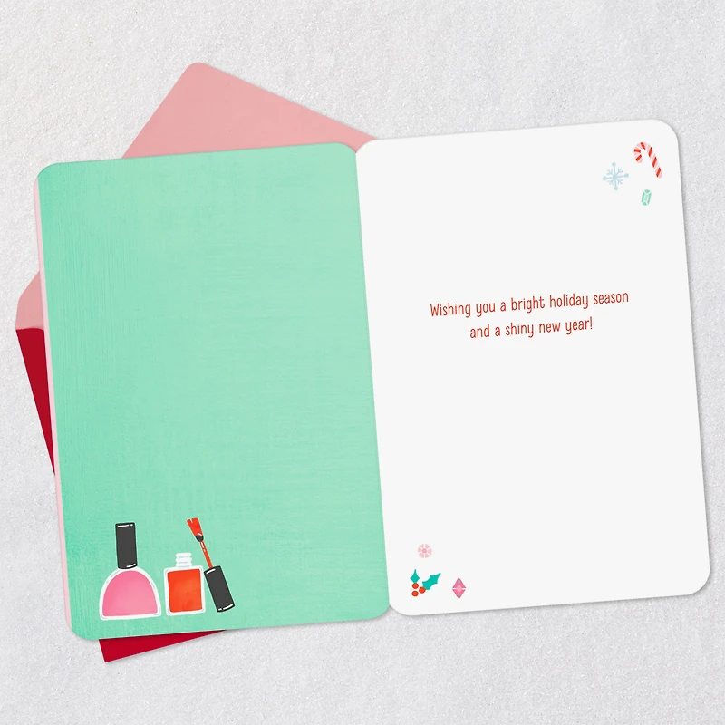 Perfectly Polished Christmas Thank-You Card for Nail Technician for only USD 2.99 | Hallmark