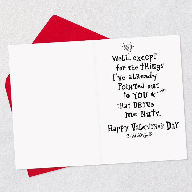 Love Everything About You Except... Funny Valentine's Day Card for only USD 3.49 | Hallmark
