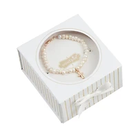 Mud Pie Gold Cross Pearl Bracelet for Toddler for only USD 25.00 | Hallmark