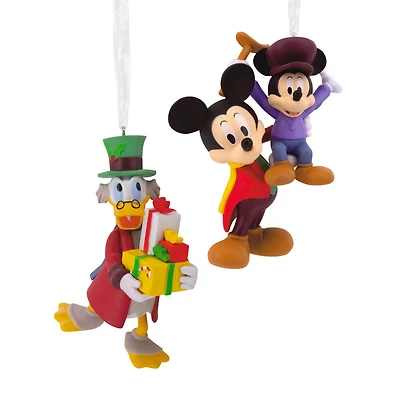 Disney Mickey's Christmas Carol Hallmark Ornaments, Set of 2 for only USD 28.99 | Hallmark