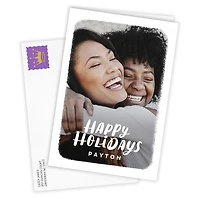 White Frame Custom Holiday Card for only USD 4.99 | Hallmark