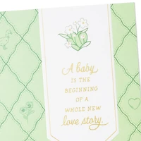 A Whole New Love Story New Baby Card for only USD 4.99 | Hallmark