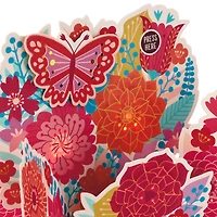 Butterfly and Flower Bouquet Musical 3D Pop-Up Mother's Day Card With Light for only USD 9.99 | Hallmark