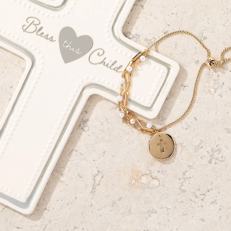 Demdaco First Communion Bracelet for only USD 29.99 | Hallmark