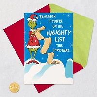 Dr. Seuss's How the Grinch Stole Christmas!™ Grinch-Approved Naughty List Funny Pop-Up Christmas Card for only USD 5.99 | Hallmark