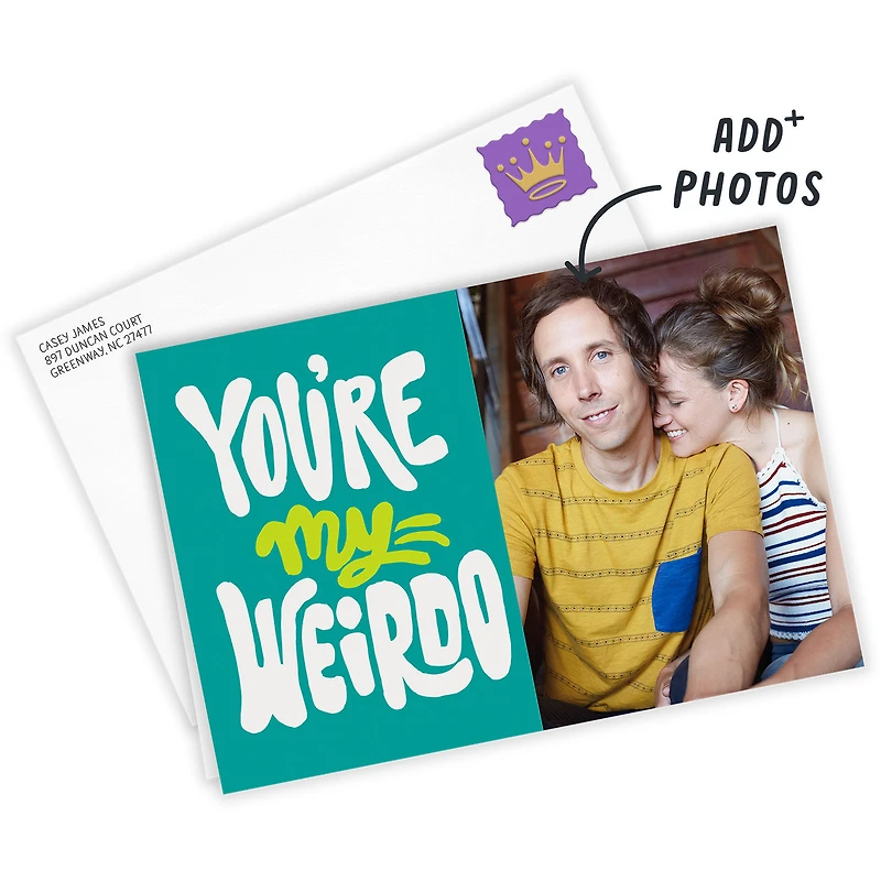 You're My Weirdo Custom Love Card for only USD 4.99 | Hallmark