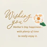 Wishing You Joy and Relaxation Mother's Day Card for only USD 5.99 | Hallmark