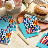 Yay Letter Blocks Blank Thank You Notes, Pack of 10 for only USD 10.49 | Hallmark
