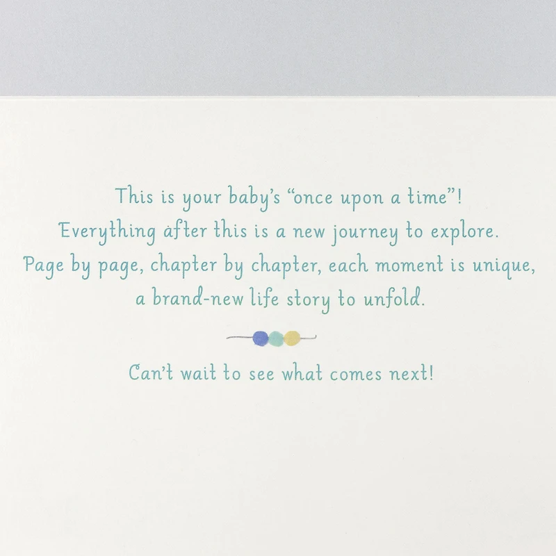 A New Story Begins New Baby Card for only USD 6.99 | Hallmark