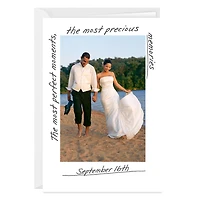 Moments and Memories Vertical White Frame Blank Custom Card for only USD 4.99 | Hallmark