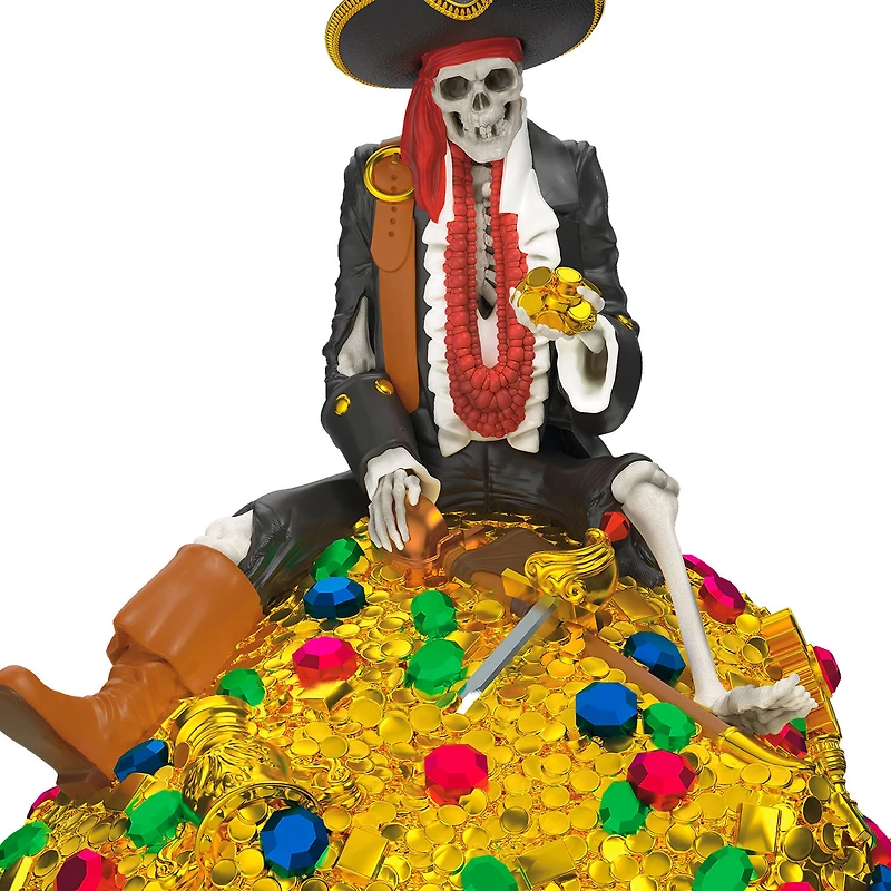 Disney Pirates of the Caribbean Collection Treasure Skeleton Ornament With Light and Sound for only USD 49.99 | Hallmark