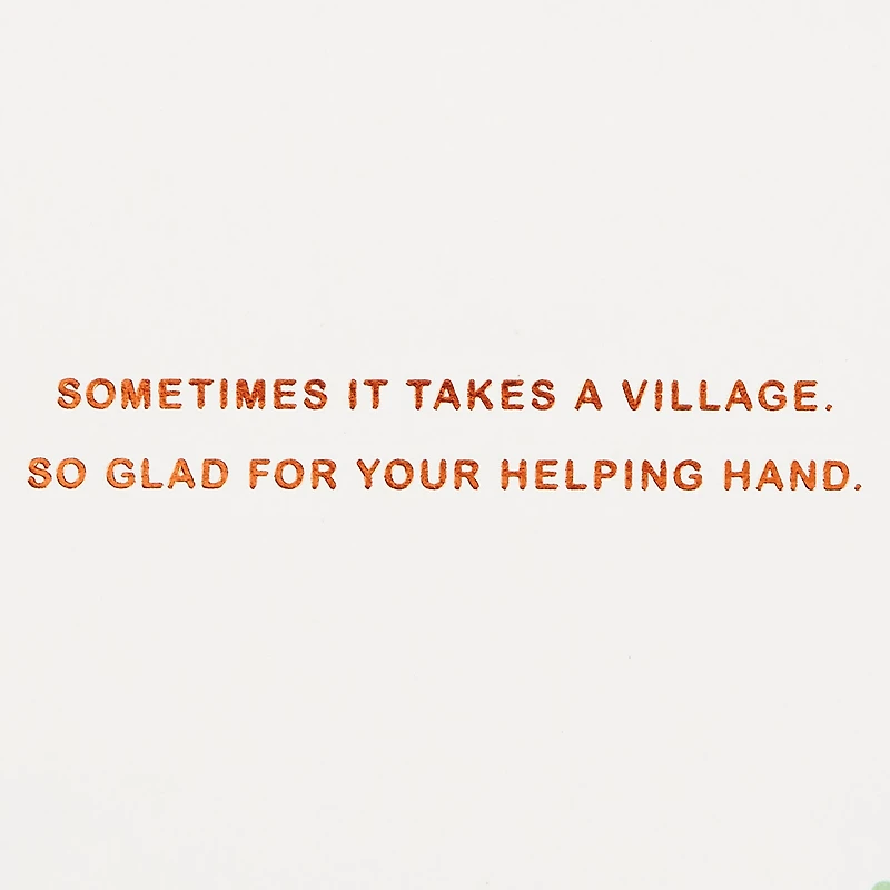 So Glad for Your Helping Hand Thank You Card for only USD 4.59 | Hallmark