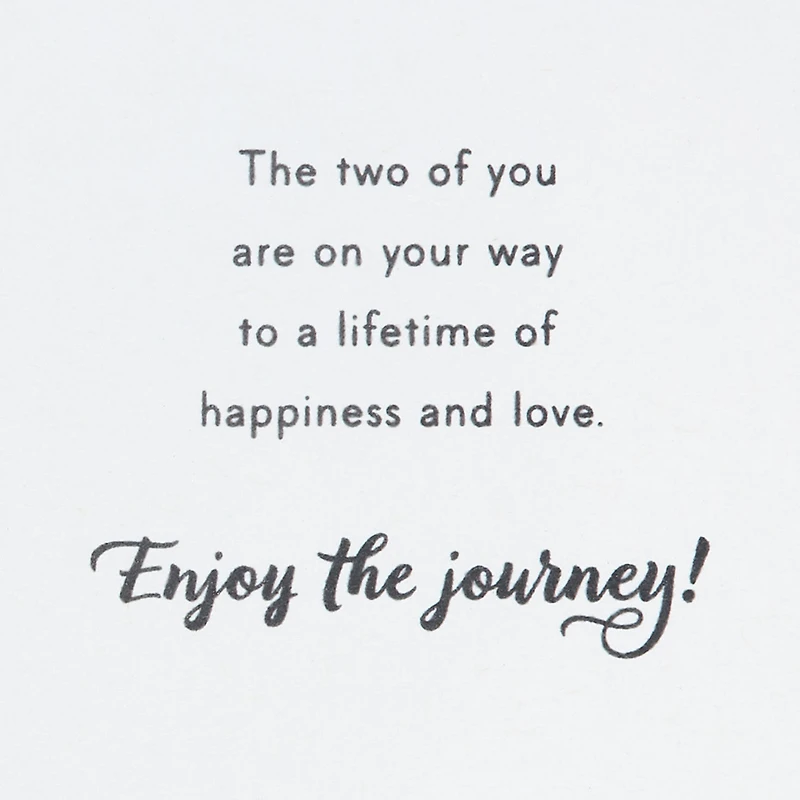 Enjoy the Journey Wedding Card for only USD 5.99 | Hallmark
