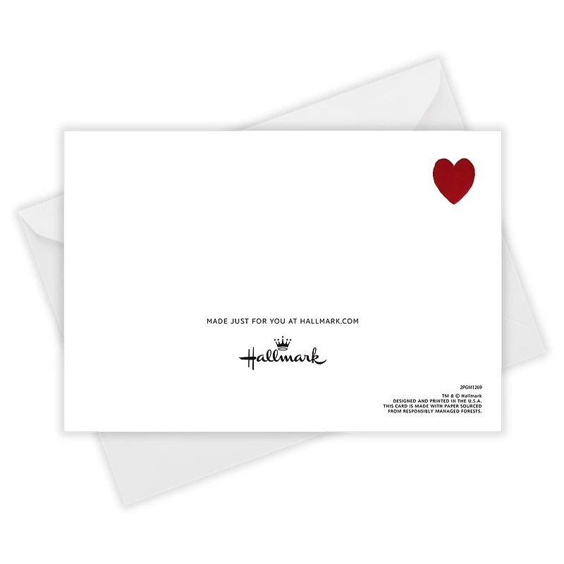 Personalized Red and Pink Hearts Love Card for only USD 4.99 | Hallmark